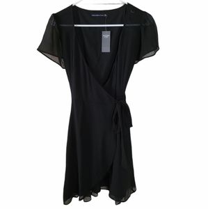 Abercrombie & Fitch Chiffon Wrap Dress